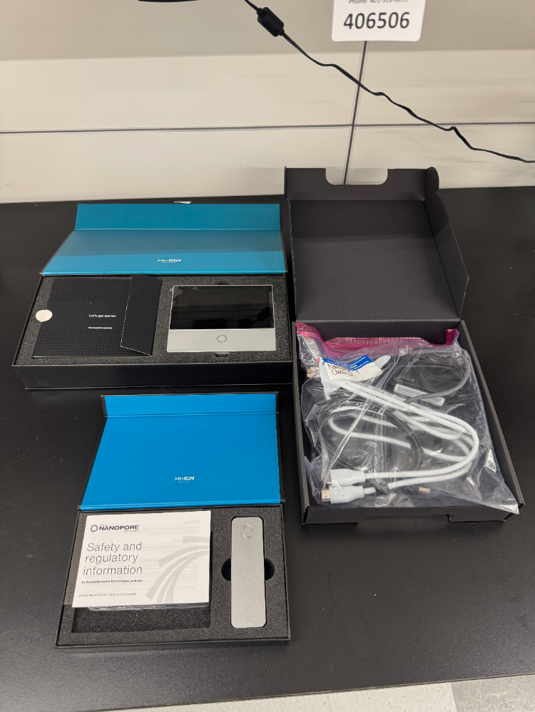Image of Oxford nanopore Minion DNA/RNA Sequencer